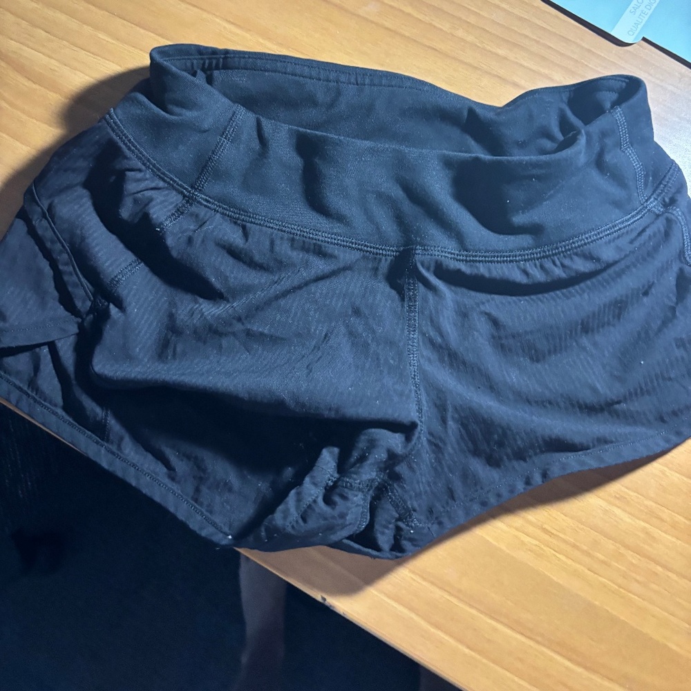Ivivia Girls Black Relay Racer Shorts Size 10